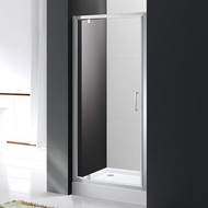 Душевая дверь Cezares Molveno BA-1 100 см, хром/прозрачное фото 