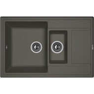 Кухонная мойка Florentina Липси 780K 20.250.D0780.302, антрацит, Цвет производителя: чёрный фото 