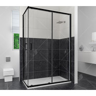 Душевое ограждение RGW CL-44B 120х90 см 32094492-14, черный/прозрачное фото 