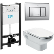 Инсталляция с подвесным унитазом Roca Dama Senso 893104090 фото 
