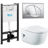 Инсталляция с подвесным унитазом Roca Meridian 48 893104110 фото 