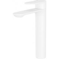 Смеситель для раковины высокий WasserKraft Mindel 8503H, белый фото 