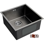 Кухонная мойка Emar EMB-112 1,2 мм, чёрный, Цвет производителя: чёрный фото 