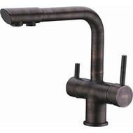 Смеситель для кухни WasserKraft A8047, темная бронза фото 