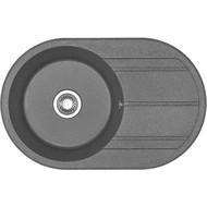 Кухонная мойка Акватон Амира 1A712932AI210, графит, Цвет производителя: графит фото 