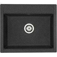 Кухонная мойка Акватон Делия 1A715232LD210, графит, Цвет производителя: графит фото 