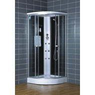 Гидробокс Loranto CS-004 90х90 см, хром/тонированное фото 