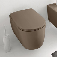 Унитаз подвесной безободковый Kerasan Nolita 531488, bruno matt фото 