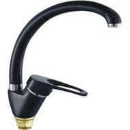 Смеситель для кухни Haiba HB4113-7, чёрный матовый фото 