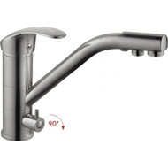 Смеситель для кухни Haiba HB4321-5, сатин фото 