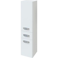 Пенал подвесной Mirsant Fuji 35 см L, белый фото 