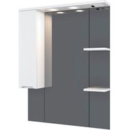 Зеркало-шкаф Mirsant Soho 80 см L фото 