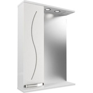 Зеркало-шкаф Mirsant Сандра 60/2 60 см L фото 