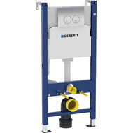 Инсталляция для подвесного унитаза Geberit Duofix Delta 458.124.21.1 3 в 1 фото 