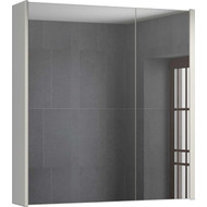 Зеркало-шкаф Comforty Женева 75 см, дуб белый фото 