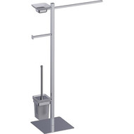 Стойка с держателем и ёршиком Timo Selene 10085/00 фото 