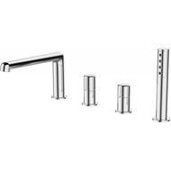 Смеситель для ванны BelBagno UNO-BVD4-CRM, Цвет производителя: хром фото 