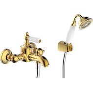 Смеситель для ванны Bravat Art F675109U-B1, бронза, Цвет производителя: бронза фото 