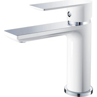 Смеситель для раковины Haiba HB10505-8, белый/хром фото 