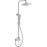 Душевая стойка Haiba HB24548-8, белый/хром фото 