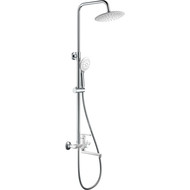 Душевая стойка Haiba HB24557-8, белый/хром фото 