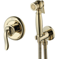 Набор для гигиенического душа Lemark Brava LM4719G, золото фото 