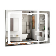 Зеркало Azario Фортуна Led 80 см фото 