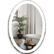 Зеркало Azario Италия Led 57 см (с подсветкой и сенсорным выключателем) фото 