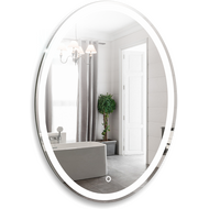 Зеркало Azario Италия Led 57 см (с подсветкой и сенсорным выключателем) фото 