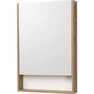 Зеркало-шкаф Акватон Сканди 55 см 1A252102SDZ90, белый/дуб рустикальный фото 
