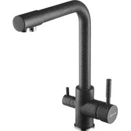 Смеситель для кухни Акватон Руан 1AX004FCXX210, графит фото 