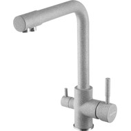 Смеситель для кухни Акватон Руан 1AX004FCXX230, серый фото 