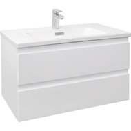 Тумба подвесная с раковиной Jacob Delafon Madeleine 80 см EB2053-J51, белый матовый фото 