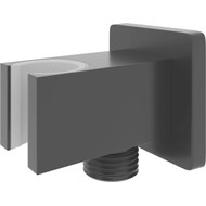 Шланговое подсоединение с держателем WasserKraft A222, черный фото 