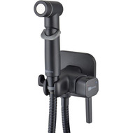 Набор для гигиенического душа Lemark Solo LM7165BL, черный фото 