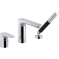 Смеситель для ванны Jacob Delafon Aleo E72292-CP фото 