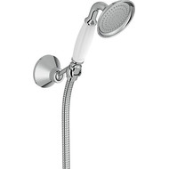 Душевой гарнитур Jacob Delafon Louise E24365-CP, хром/белый фото 