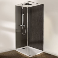 Душевая перегородка Jacob Delafon Contra 100 см E22W100-GA (стекло 8 мм), хром/прозрачное фото 