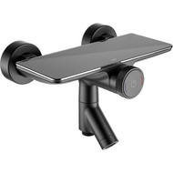 Смеситель для ванны Iddis Shelfy SHEBLBTi02WA, чёрный матовый фото 