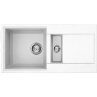 Кухонная мойка Omoikiri Sakaime 86-2-WH 4993129, белый, Цвет производителя: белый фото 