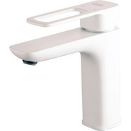 Смеситель для раковины Iddis Slide SLIWT00i01, белый матовый фото 