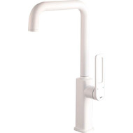 Смеситель для кухни Iddis Slide SLIWT00i05, белый матовый фото 