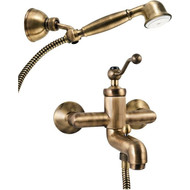 Смеситель для ванны Paini Duomo 88F3105KM, бронза фото 