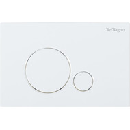 Кнопка смыва BelBagno Sfera BB014-SR-BIANCO, белый фото 