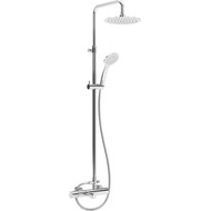 Душевая стойка для ванны Cezares LEAF-CVDA-30-01, Цвет производителя: хром фото 