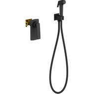 Набор для гигиенического душа Timo Helmi 4089/03SM, черный матовый фото 