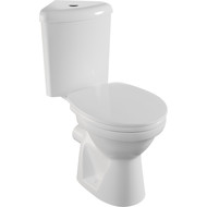 Унитаз-компакт угловой VitrA Norm Wenkel 9854B099-7200 с крышкой микролифт фото 