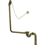 Слив-перелив BelBagno BB-OVF-02-BRN, бронза фото 