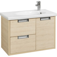 Тумба подвесная с раковиной Roca Etna 80 см 857301445, дуб верона фото 