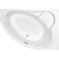 Ванна акриловая Cersanit Kaliope R 153x100 см фото 